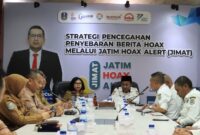 Biro ADPIM Pemrov Malut saat melakukan studi tiru di Biro ADPIM Pemprov Jatim. (Foto: Biro ADPIM)