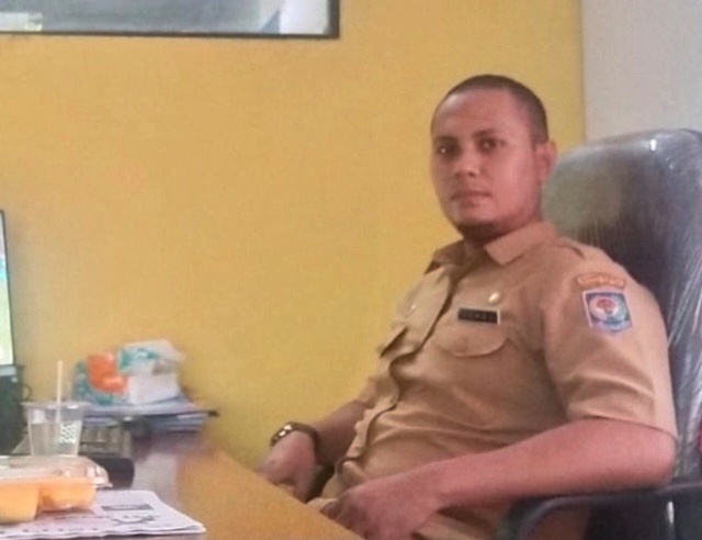 Kepala Bidang Persandian dan Statistik Diskominfosan Malut, S. Sandy Wibisono.