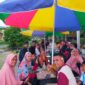Suasana kegiatan penutupan ujian akhir modul dan buka puasa bersama PKBM Khoffah.