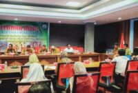 Kegiatan seminar awal peneliti di sektor koperasi dan umum, kerjasama Balitbangda Malut dan Unkhair.