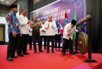 Gubernur AGK saat launching QRIS 