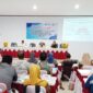 Kepala Dinas DPMPTSP Malut, Bambang Hermawan saat menjadi pemateri kegiatan rakor asistensi penerapan PTSP di Sofifi, Kamis 22/6/2023.