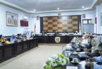 Pertemuan Dewan Guru Besar UGM dengan Pemerintah Kota Tidore Kepulauan di aula Nuku. (dok. Humas Tikep)