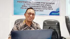 Kabid Tata Ruang PUPR Malut, Ir. Yerrie Pasilia. S.T