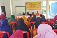 Masyarakat Desa Waiboga mengikuti pelatihan pengelolaan ikan oleh Disperindag Sula. (dok. Am catatanmalut.com) 