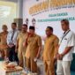 Gubernur Maluku Utara saat menyampaikan laporan secara online kepada forum Gerakan Pangan Murah (GPM) Nasional.