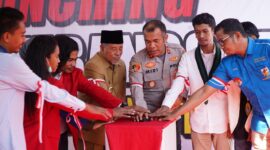 Gubernur Malut bersama kapolda dan OKP Ciputat  launching rumah kebangsaan. (dok. ADPIM)