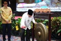 Gubernur AGK secara resmi membuka Musyawarah Perencanaan Pembangunan (Musrenbang) dalam rangka penyusunan Rencana Kerja Pemerintah Daerah (RKPD) Provinsi Maluku Utara Tahun 2024,( dok:ADPIM )