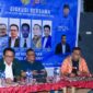 Abubakar Abdullah menjadi pembicara pada diskusi pemuda yang diselenggarakan oleh DPD KNPI Malut. 