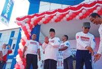 Gubernur Malut Abdul Ghani Kasuba saat launching aplikasi SRIKANDI. 