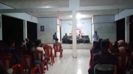 Suasana diskusi publik dalam rangka HUT RI. 