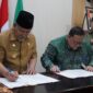 penandatanganan Perjanjian Kerjasama antara Gubernur Maluku Utara dengan dan RSUPN Dr. Cipto Mangunkusumo dan Rumah Sakit Jantung dan Pembuluh Darah Harapan Kita.(dok:adpim)