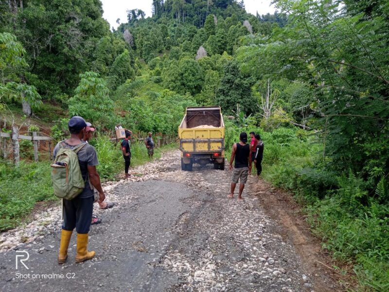 Pembangunan jalan Laiwui-Anggai