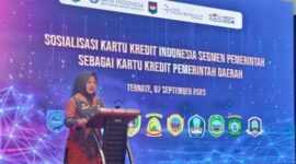 Asisten II Bidang Perekonomian dan Pembangunan Setda Malut, Ir. Sri Haryati Hatari.