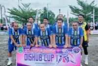 Tim Buldozer FC dari Dinas PUPR Malut.