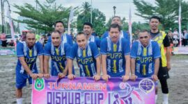 Tim Buldozer FC dari Dinas PUPR Malut.