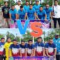 Tim RSU Sofifi (atas) melawan tim Benpas Fc (bawah) 