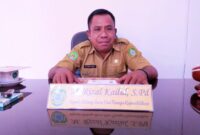 Kepala Bidang Guru dan Tenaga Pendidikan (GTK) Dinas Pendidikan Kepulauan Sula, M. Rizal Kailul. (doc: Am) 