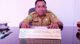 Kepala Bidang Guru dan Tenaga Pendidikan (GTK) Dinas Pendidikan Kepulauan Sula, M. Rizal Kailul. (doc: Am) 