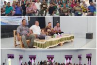 Anggota DPRD Provinsi Malut, Sugeng Cahyono saat melakukan kegiatan reses di Kelurahan Gurabunga Kota Tidore Kepulauan. 