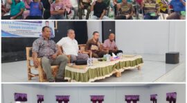 Anggota DPRD Provinsi Malut, Sugeng Cahyono saat melakukan kegiatan reses di Kelurahan Gurabunga Kota Tidore Kepulauan. 