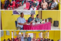 Anggota DPRD Provinsi Maluku Utara, Sugeng Cahyono saat melakukan kegiatan Reses di Desa Woda Kota Tidore Kepulauan. 