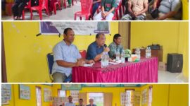 Anggota DPRD Provinsi Maluku Utara, Sugeng Cahyono saat melakukan kegiatan Reses di Desa Woda Kota Tidore Kepulauan. 