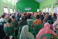 Ratusan warga Desa padati resep Anggota DPRD Provinsi Maluku Utara, Sugeng Cahyono.