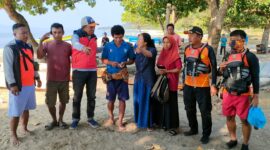 Nelayan berhasil ditemukan setelah dinyatakan menghilang saat melaut. 