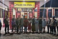 9 perempuan belia terlibat prostitusi online diamankan oleh polisi di Sofifi. (Foto: Istimewa) 