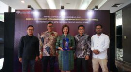 Perwakilan Harita Nickel pada Pertemuan Tahunan Bank Indonesia 2023.