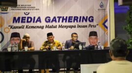 Kanwil Kemenag Malut Gelar Media Gathering, yang berlangsung di Ternate. 