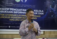 Staf Ahli bidang Ekonomi, Keuangan Dan Pembangunan (Ekeubang) Ir. Muliyadi Wowor. 