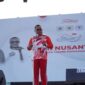 Sekdaprov Malut, Samsudin A Kadir saat memberikan sambutan pada rangkaian kegiatan hari Nusantara di Tidore.