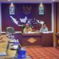 Suasana Rapat Koordinasi dan Evaluasi Percepatan Penurunan Stunting, bertempat di Ruang Rapat Gubernur Maluku Utara, Lantai 4 Kantor Gubernur, Kamis (5/10/2023).