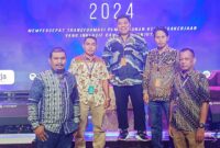 Kadis Nakertrans Malut, Marwan Polisiri beserta rombongan saat menghadiri kegiatan Rakernas Ketenagakerjaan di Jogjakarta. 