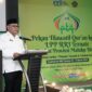 Sekda Malut memberikan sambutan pada kegiatan PTQ RRI Ternate ke-54.