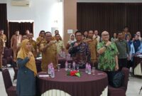 Sekda Malut saat menghadiri acara Kegiatan Pendampingan Intensif Kebijakan Pemberdayaan Masyarakat dan Inovasi Pelayanan Publik