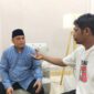 Sekretaris daerah Kabupaten Kepulauan Sula, Muhlis Soamole saat diwawancarai awak media. 