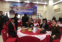 Plh Sekprov Malut dan Ketua DPRD pada HUT Bhayangkara