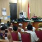 Ahmad Purbaya saat menjadi saksi kasus suap AGK