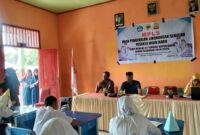 Korwil Dinkes Oba Utara didampingi Kepsek SMP 27 Tikep. 