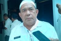 Kadis Pertanian Kab. Haltim, Din Adjision. (Foto: Adi) 