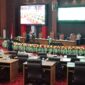 Suasana rapat paripurna DPRD Malut. 