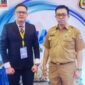 Kepala BPKAD Malut, Ahmad Purbaya (kanan) dan Sekretaris BPKAD Sulik Yayat Budi Santoso (kiri)