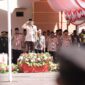 Pj Gubernur saat menjadi irup HUT Pramuka. 