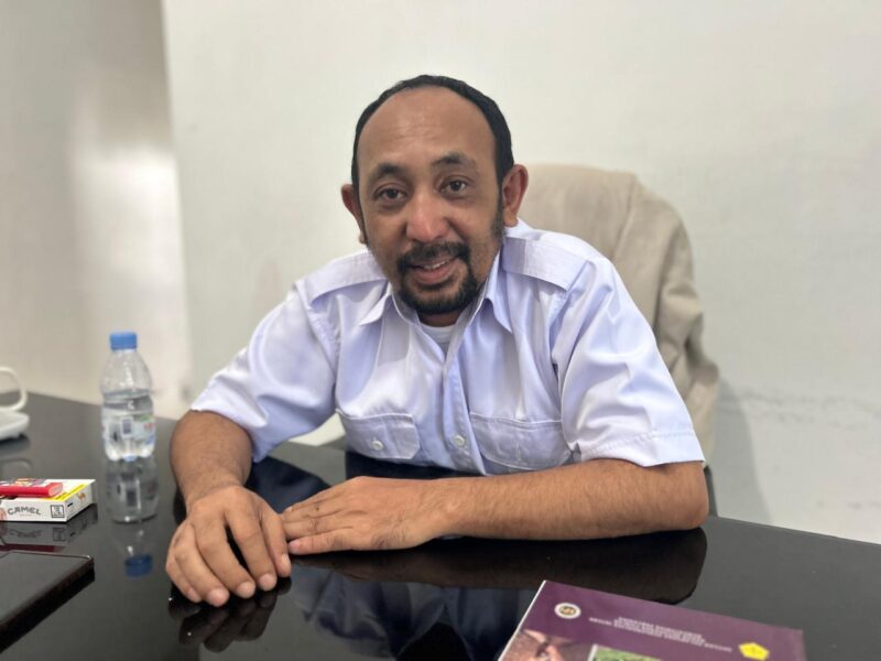 Plh Kadis Pangan, Fahmi Alhabsyi. 
