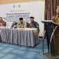 Asisten II Setda Malut, Sri Haryani Hatari saat membuka Rakor LPTQ. 