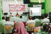 Kapus Galala Rosmini Abd Kadir saat memaparkan aksi perubahan CHATTING JELITA. 