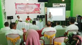 Kapus Galala Rosmini Abd Kadir saat memaparkan aksi perubahan CHATTING JELITA. 